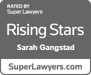 Rated By | Super Lawyers | Rising Stars | Sarah Gangstad | SuperLawyers.com